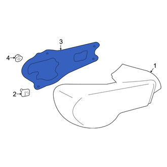 Toyota OE - Left Tail Light Gasket