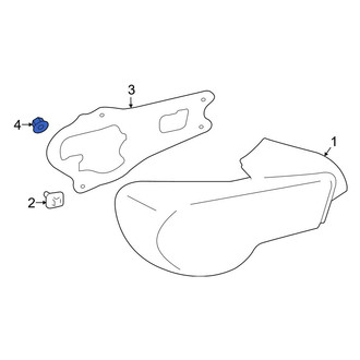 Toyota OE - Tail Light Nut