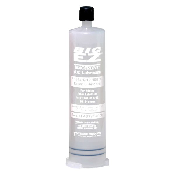 Tracer Products® - BigEZ™ PAG-100 R1234yf Refrigerant Oil with Fluorescent Leak Detection Dye, 8 oz