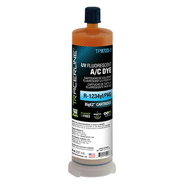 Tracer Products® - BigEZ™ R1234yf OEM-Grade A/C System Leak Detection Dye, 8 oz
