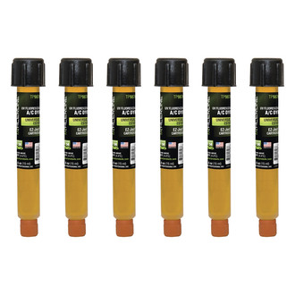 Tracer Products® - EZ-Ject™ 0.5 oz. R-1234yf, R-134a A/C Dye, 0.5 oz. x 6 Cartridges