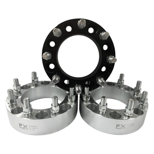 TrailFX® - Silver Anodized 6061-T6 Aluminum FX Wheels Line Wheel Adapters