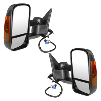Trail Ridge® - Driver and Passenger Side Power Towing Mirror Set (Heated, Foldaway)