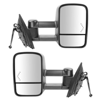 Trail Ridge® - Driver and Passenger Side Power Towing Mirror Set (Heated, Foldaway)