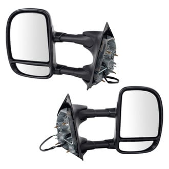 Trail Ridge® - Driver and Passenger Side Power Towing Mirror Set (Non-Heated, Foldaway)