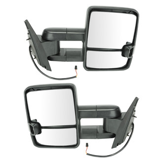 Trail Ridge® - Driver and Passenger Side Manual Towing Mirror Set (Foldaway)
