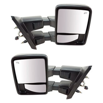Trail Ridge® - Driver and Passenger Side Towing Mirror Set (Heated, Foldaway)
