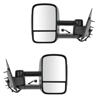 Trail Ridge® - Driver and Passenger Side Power Towing Mirror Set (Heated, Foldaway)