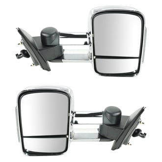 Trail Ridge® - Driver and Passenger Side Power Towing Mirror Set (Heated, Foldaway)