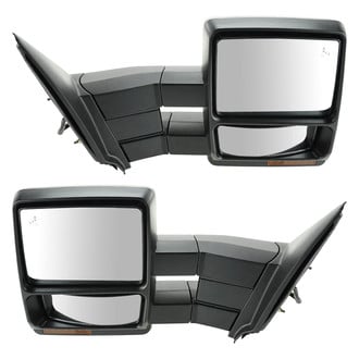 Trail Ridge® - Driver and Passenger Side Power Towing Mirror Set (Heated, Foldaway)