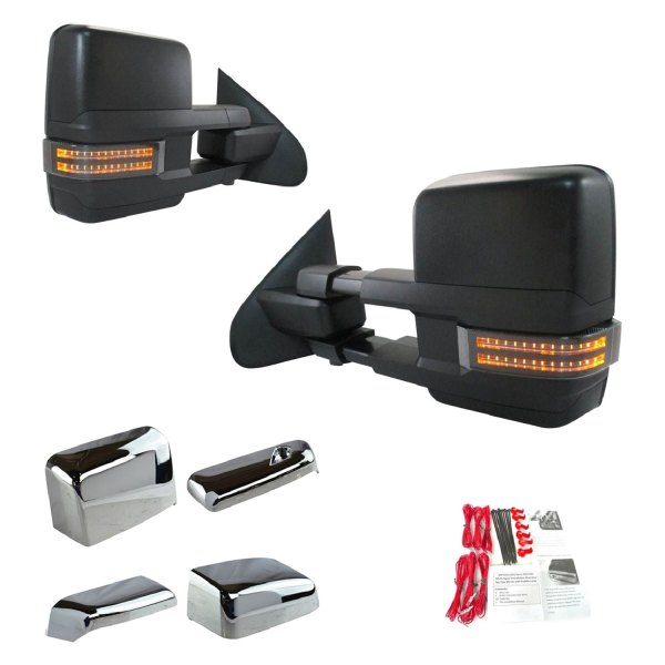 Trail Ridge® - Driver and Passenger Side Power Towing Mirror Kit
