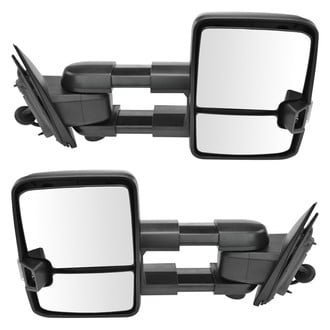 Trail Ridge® - Driver and Passenger Side Power Towing Mirror Kit (Heated, Foldaway)