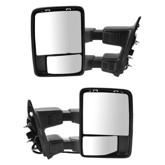 Trail Ridge® - Driver and Passenger Side Power Towing Mirror Kit (Heated, Foldaway)