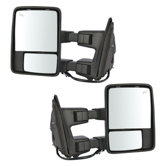 Trail Ridge® - Driver and Passenger Side Power Towing Mirror Kit (Heated, Foldaway)