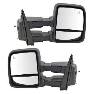 Trail Ridge® - Driver and Passenger Side Power Towing Mirror Set (Heated, Foldaway)