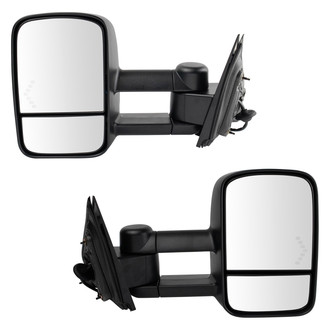 Trail Ridge® - Driver and Passenger Side Power Towing Mirror Set (Heated, Foldaway)