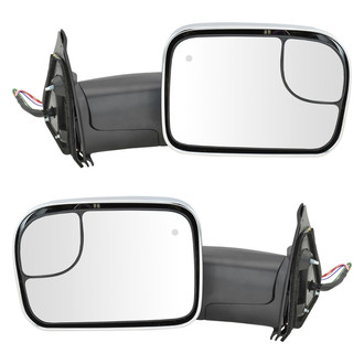 Trail Ridge® - Driver and Passenger Side Power Towing Mirror Set (Heated)