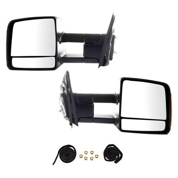 Trail Ridge® - Driver and Passenger Side Power Towing Mirror Set