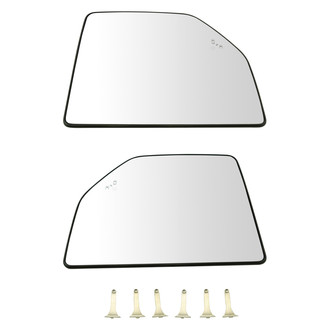 Trail Ridge® - Driver and Passenger Side Towing Mirror Glass Set (Heated)