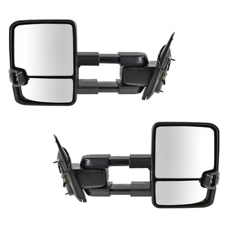 Trail Ridge® TR10146 - Driver and Passenger Side Manual Towing Mirror Kit (Foldaway)
