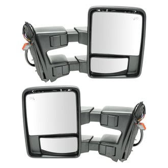 Trail Ridge® - Driver and Passenger Side Power Towing Mirror Kit (Heated, Foldaway)