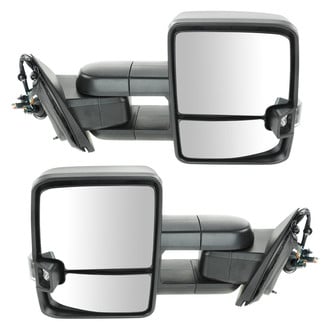 Trail Ridge® - Driver and Passenger Side Power Towing Mirror Kit (Heated, Foldaway)