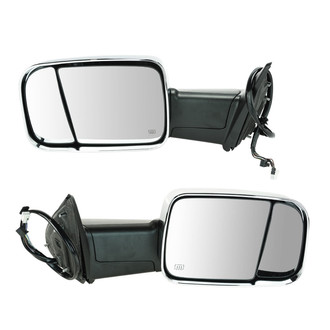 Trail Ridge® - Driver and Passenger Side Power Towing Mirror Set (Heated, Foldaway)