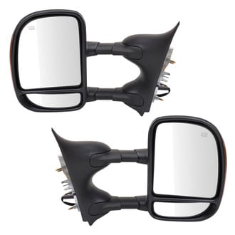 Trail Ridge® - Driver and Passenger Side Power Towing Mirror Set (Heated, Foldaway)