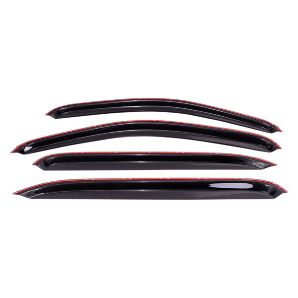 Trail Ridge® - Tape-On Smoke Front and Rear Side Window Deflectors