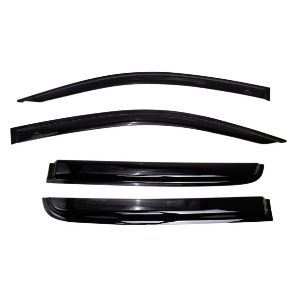 Trail Ridge® - Tape-On Smoke Front and Rear Side Window Deflectors