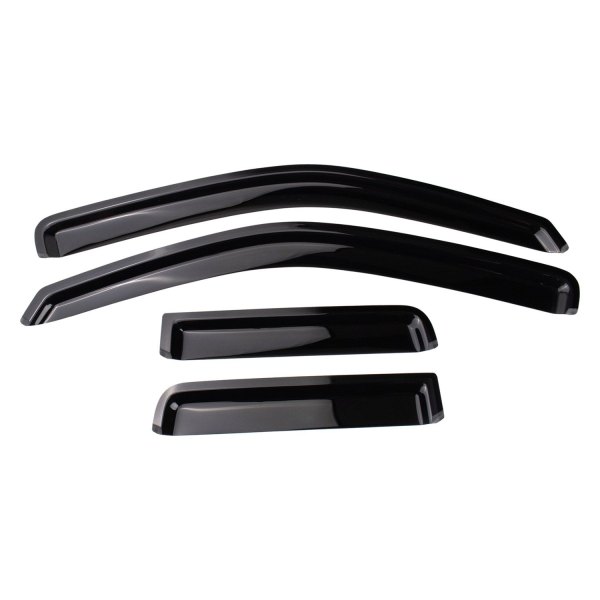 Trail Ridge® - In-Channel Smoke Front and Rear Side Window Deflectors