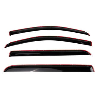 Trail Ridge® - In-Channel Smoke Front and Rear Side Window Deflectors