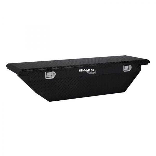 TrailFX® - Low Profile Angled Single Lid Crossover Tool Box with Struts