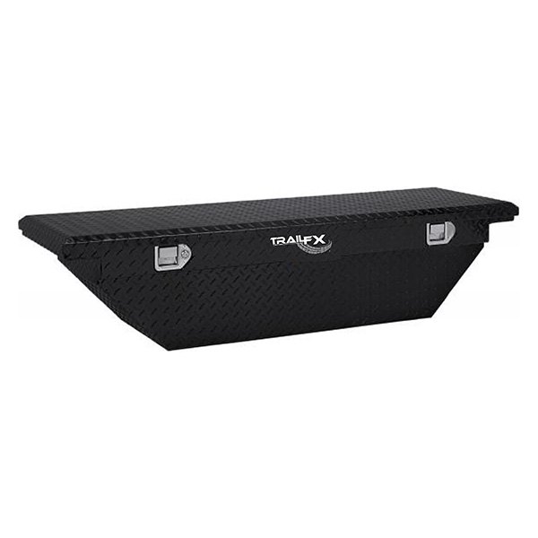 TrailFX® - Low Profile Angled Single Lid Crossover Tool Box with Struts