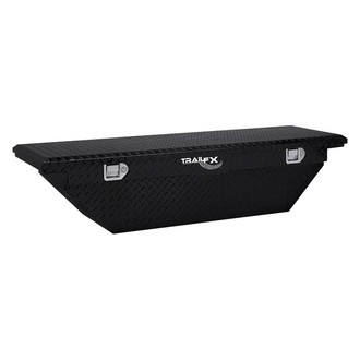 TrailFX® - Low Profile Angled Single Lid Crossover Tool Box with Struts