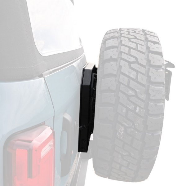 TrailFX® - Black Powder Coated Spare Tire Carrier Spacer