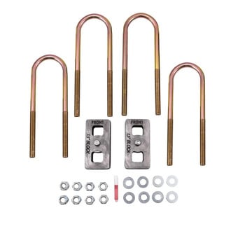 TrailFX® - 1.5" Round Front Lifted Blocks and U-Bolts