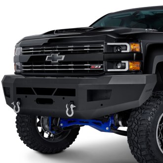 2018 Chevy Silverado 2500 Custom 4x4 Off-Road Steel Bumpers – CARiD.com