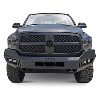 TrailFX® - LD Full Width Black Powder Coated Front HD Bumper