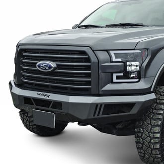 TrailFX® - LD Full Width Black Powder Coated Front HD Bumper