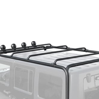 TrailFX® - 117.36" Black Roof Rack