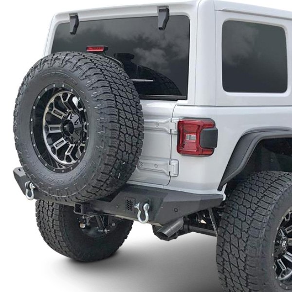 TrailFX® - Full Width Rear HD Black Bumper