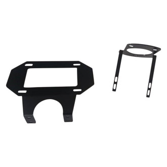 TrailFX® - Black Powder Coated License Plate Relocation Kit