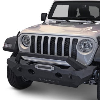 TrailFX® - Stubby Front Winch HD Bumper with Hoop