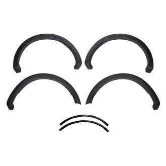 TrailFX® - Smooth Black Front and Rear Fender Flares