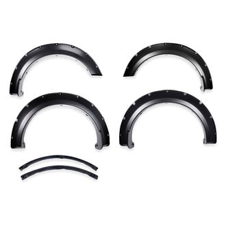 TrailFX® - Smooth Black Front and Rear Fender Flares