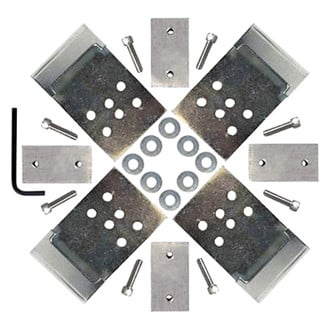 TrailFX® - Tonneau Cover Rail Clamp Kit