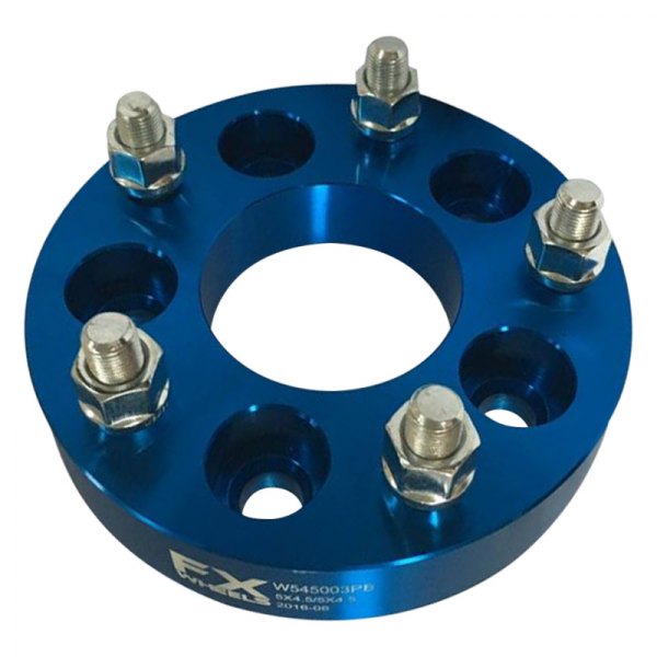  TrailFX® - Blue Anodized 6061-T6 Aluminum FX Wheels Line Wheel Adapters