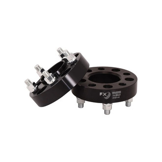 TrailFX® - Black Anodized 6061-T6 Aluminum FX Wheels Line Hub Centric Wheel Spacers