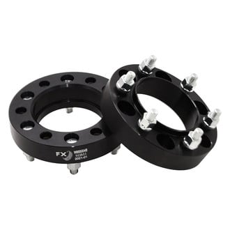 TrailFX® - Black 6061-T6 Aluminum FX Wheels Line Hub Centric Wheel Spacers